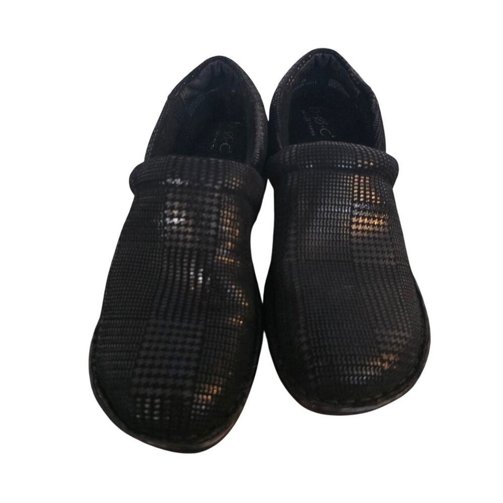 BOC Peggy Houndstooth Comfort Clogs, 8M - Picture 2 of 6